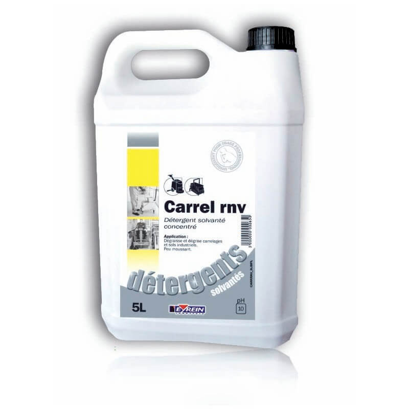 CARREL RNV - Bidon 5 L - Dtergent nettoyant sols industriels et hypermarchs