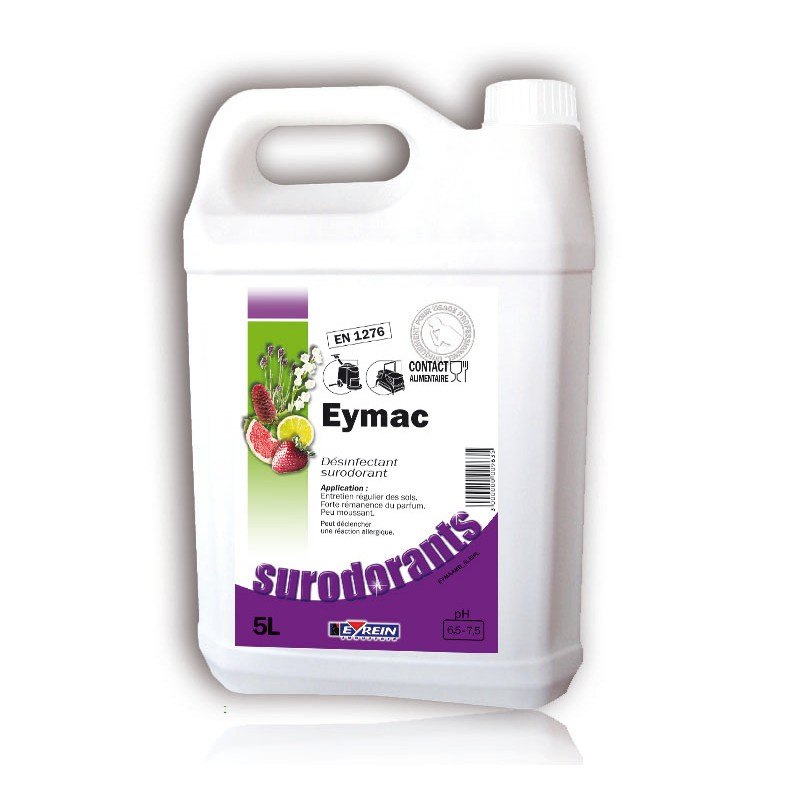 EYMAC BOUQUET - Bidon 5 L - Nettoyant surodorant entretien et dsinfectant