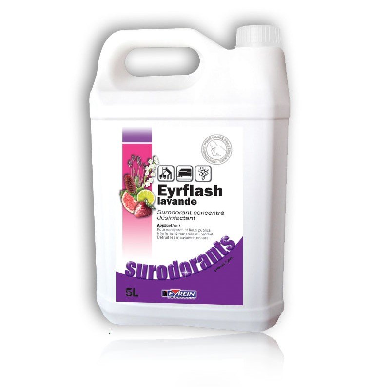 EYRFLASH LAVANDE - Bidon 5 L - Dsodorisant mauvaises odeurs persistantes