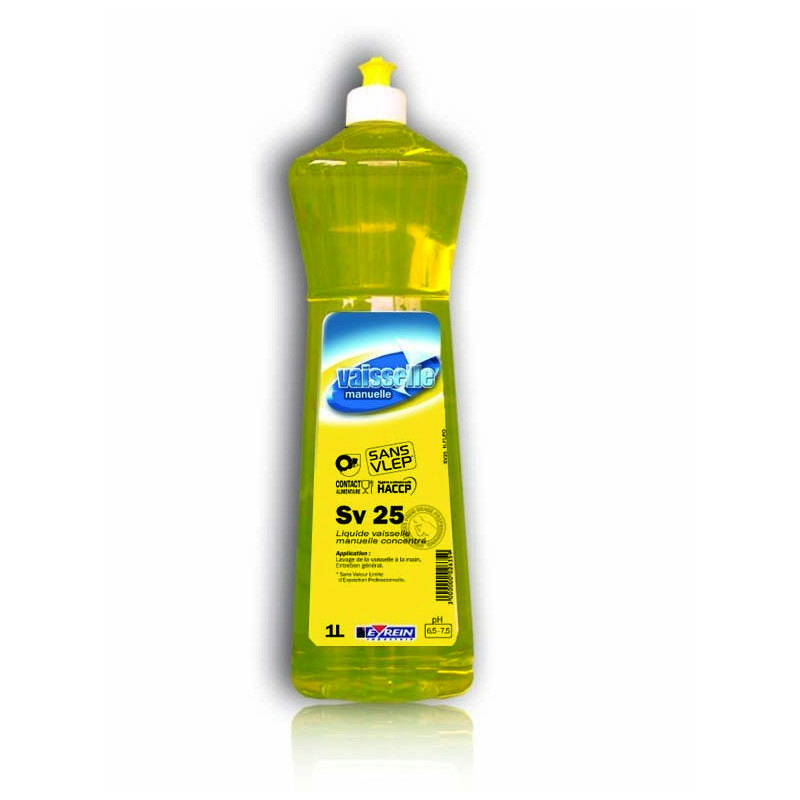 SV 25 - Bidon 1 L - Liquide vaisselle manuelle concentr parfum