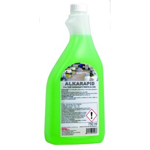 ALKARAPID - Bidon 750ml - Nettoyant détachant dégraissant rapide multiusages