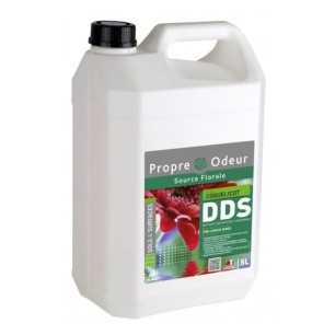 DDS EXEOL Coquelicot - Bidon 5 L -Détergent Désinfectant Surodorant sans rinçage