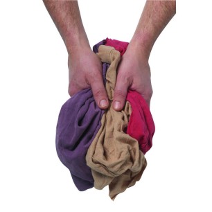 CHIFFONS TEE-SHIRT COULEUR - Carton 10 KG JC - Essuyage spécifique anss trace