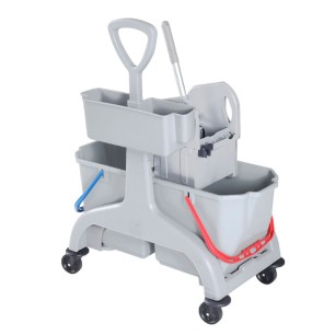 CHARIOT ARIANE FIRST + PRESSE + SEAU 2 x 25L + PRESSE A PLAT