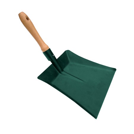 PELLE METAL AVEC MANCHE BOIS A POUSSIERE