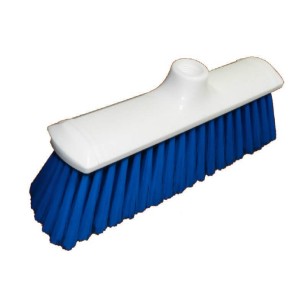 BALAI ALIMENTAIRE 30 cm SOUPLE - Droit avec support en polyester - BLANC