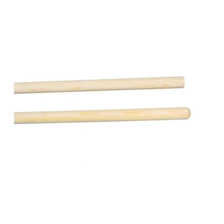 MANCHE BOIS NON FILETE 130 CM - MB130 - En bois brut sans vis