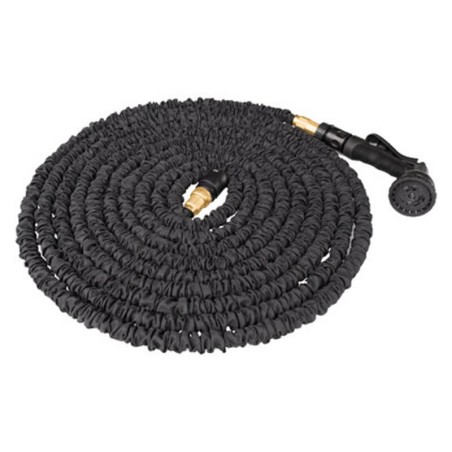 TUYAU FLEXIBLE EXTENSIBLE  25 m - Avec douchette -