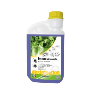 EYMAC CITRONNELLE - Bidon doseur 1 L - Nettoyant surodorant entretien