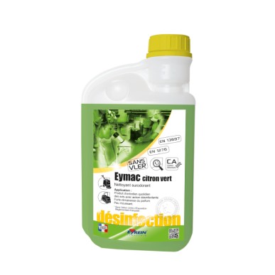 EYMAC CITRON VERT - Bidon doseur 1 L - Nettoyant surodorant entretien