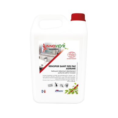 RENOPUR DES - Bidon 5 L - Détartrant désinfectant sanitaire 14476 ECOCERT