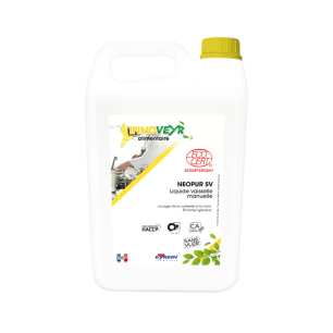 NEOPUR SV - Bidon 5 L - Liquide vaisselle manuelle graisse et calcaire - ECOCERT