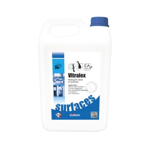 VITRALEX - Bidon 5 L - Nettoyant vitres et surfaces / ENVOL