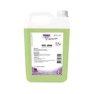DNE CITRON VERT - Détergent neutre parfumé - Bidon 5L - ORMEA