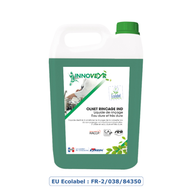 OLNET RINCAGE IND - Bidon 5 L - Liquide industriel de rinçage, eau très dure