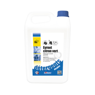 EYRNET CITRON VERT - Bidon 5 L - Nettoyant polyvalent toutes surfaces lavables