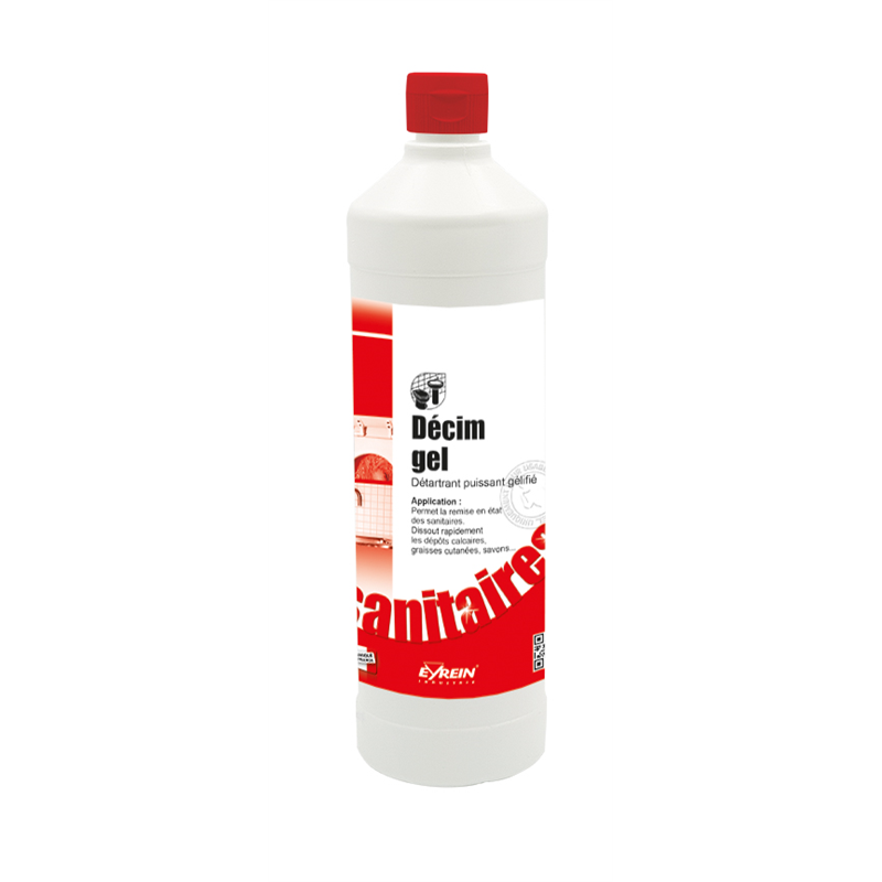 DECIM GEL Bidon 1 L - Détartrant puissant gélifié anti calcaire