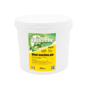 OLNET MACHINE PDR - Seau 10 KG - Poudre de lavage en machine eau douce et dure