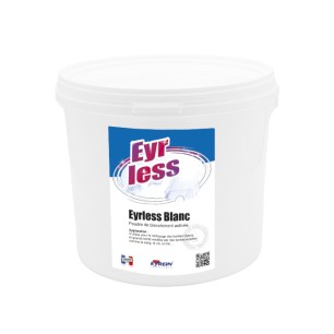EYRLESS BLANC - Seau 8 Kg - Poudre de blanchiment activée. Additif lessive