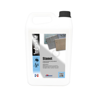 STANET - Bidon 5 L - Dégraissant polyvalent hyperactif souillures pollution