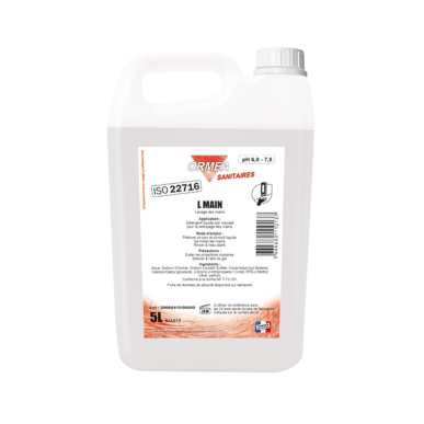 L MAIN SAVON LIQUIDE - Bidon 5 L - Lavage des mains