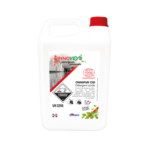 OMNIPUR CID - Bidon 5 L - Détergent acide tartre et salissures ECOCERT