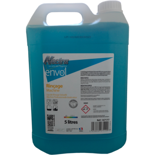 RINCAGE MACHINE - Bidon 5 L - Liquide rinçage eau dure - ENVOL