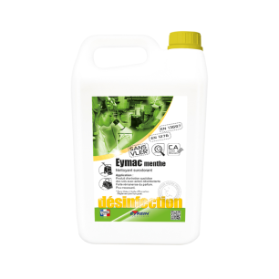 EYMAC MENTHE - Bidon 5 L - Nettoyant surodorant entretien et désinfectant