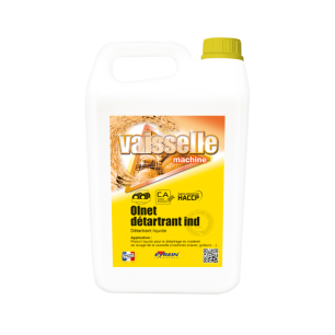 OLNET DETARTRANT IND - Bidon 5 KG - Liquide détartrage matériel lavage vaisselle