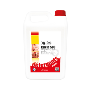 EYRCID 500 - Bidon 5 KG - Nettoyage calcaire et laitances de ciment carrelages