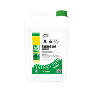 EYRNET SOL MARINE - Bidon 5 L - Détergent neutre pour sols protégés ou non