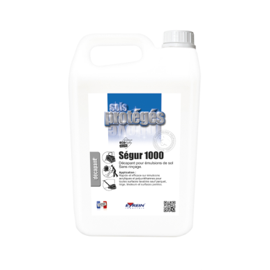 SEGUR 1000 - Bidon 5 L - Décapant ultra puissant pour émulsions de sol