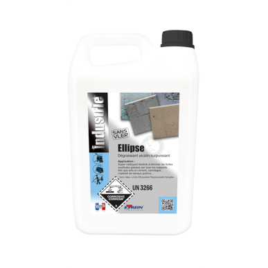 ELLIPSE - Bidon 5 Kg - Dégraissant alcalin surpuissant fortes souillures grasses