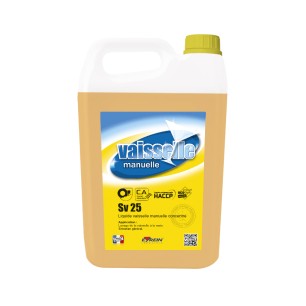 SV 25 - Bidon 5 L - Liquide vaisselle manuelle concentré parfumé