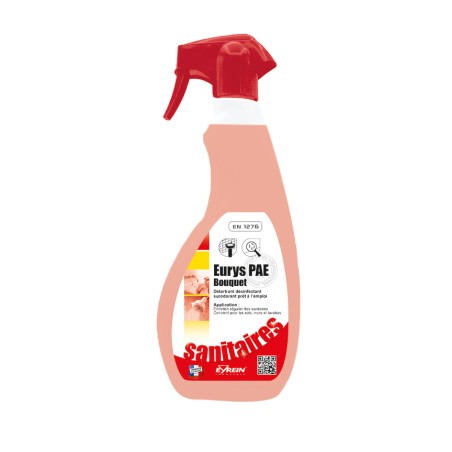 EURYS BOUQUET PAE - Pulvé.750ML - Détartrant désinfectant surodorant - ORMEA