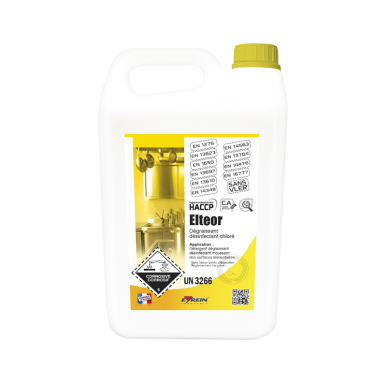 ELTEOR - Bidon 5 KG - Détergent dégraissant nettoyant des souillures organiques