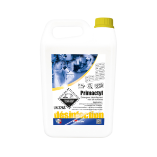 PRIMACTYL - Bidon 5 L - Puissant détergent désinfectant sols et surfaces