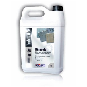 DINASOLV - Bidon 5 L - Détergent solvanté parfumé. Spécial graisses minérales