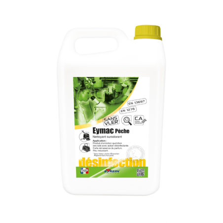 EYMAC PECHE - Bidon 5 L - Nettoyant surodorant entretien et désinfectant
