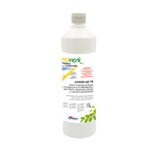 LOTION AD 70 - LOTION HYDROALCOOLIQUE - BIDON 1 L - ECOCERT