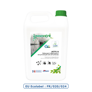 ACTYL N - Bidon 5 L - Détergent Ecolabel dégraissant enzymatique