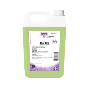 DNE FLORAL- Bidon 5 L - Détergent neutre utilisation manuelle ou autolaveuses
