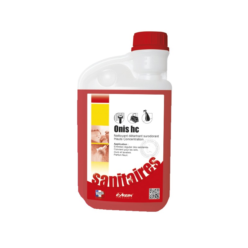 ONIS HC Flacon Doseur 1 L - Nettoyant détartrant surodorant haute concentration