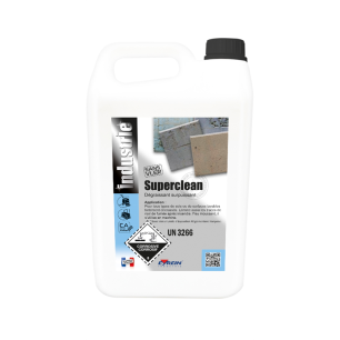 SUPERCLEAN - BIDON 5 L- Dégraissant détergent industriel polyvalent surpuissant