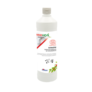 ULTRAZYM 1L - Nettoyant et entretient des siphons et canalisations - ECOCERT