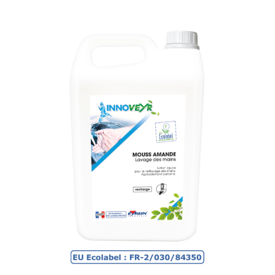 MOUSS AMANDE - Bidon 5L - Lavage des mains - ECOLABEL
