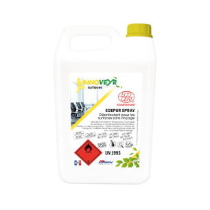 EGEPUR SPRAY - Bidon 5L - Désinfectant ecologique de surface 14476 - ECOCERT