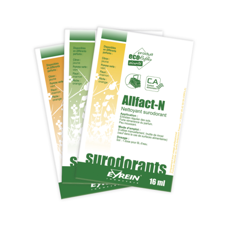 ALL'FACT N POMME - Carton 250 doses - Nettoyant surodorant