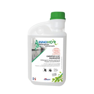 OMNIPUR N HC - Bidon doseur 1L - Détergent neutre parfumé - ECOCERT