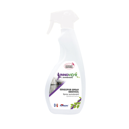 SENSOPUR SPRAY MENTHOL - Pulvé.750ml - Spray surodorant - ECOCERT